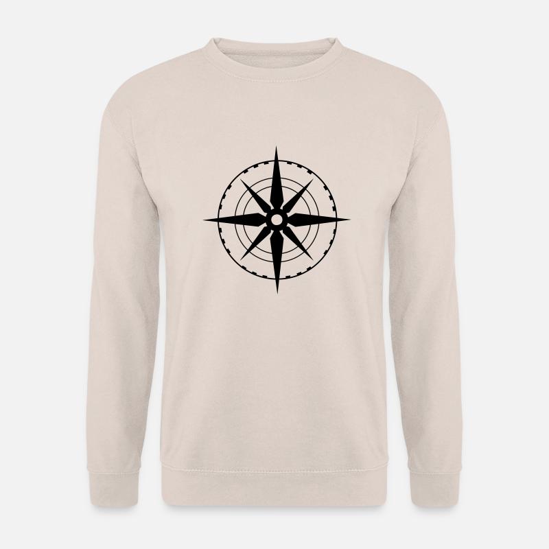 kompass_01 - Unisex Pullover - Sand