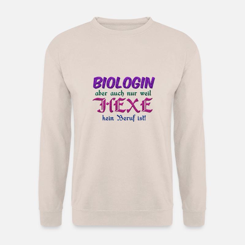 Biologin Hexe - Unisex Pullover - Sand