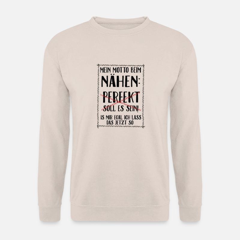 Nähen is mir egal - Unisex Pullover - Sand