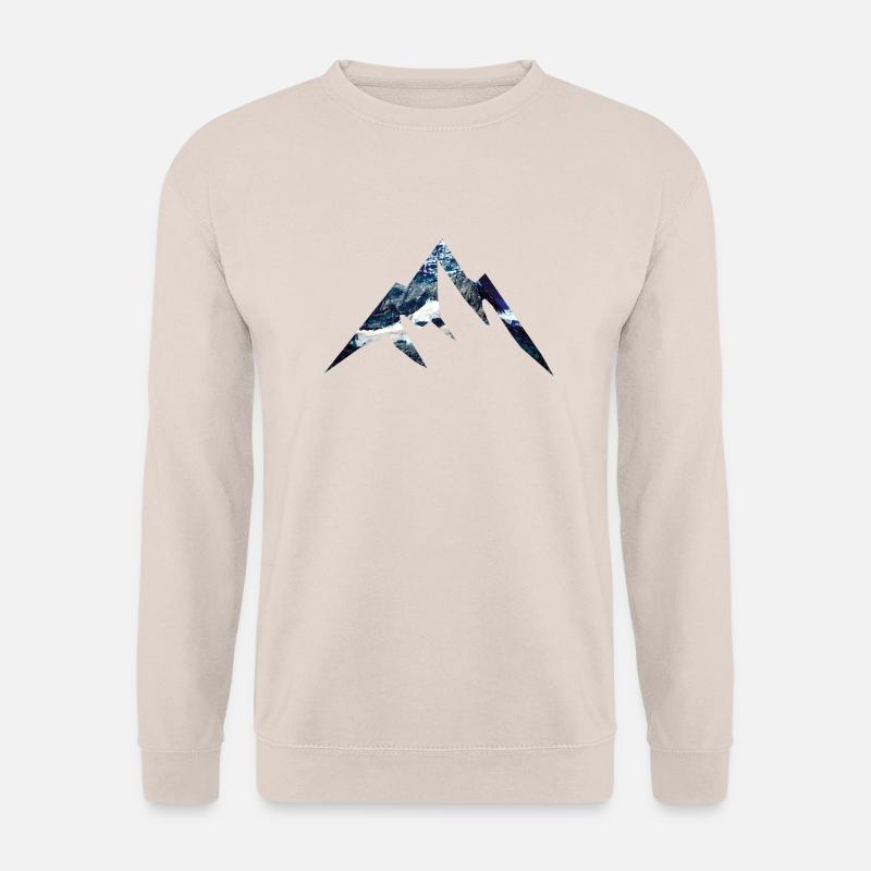 mountains design - Unisex Pullover - Sand