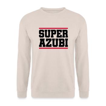 super azubi - Unisex Pullover - Sand - Vorne - Alina (178cm) & Michal (187cm)