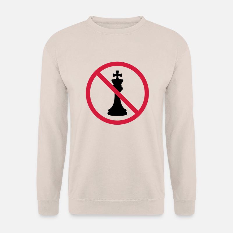 Kein Schach König - Unisex Pullover - Sand