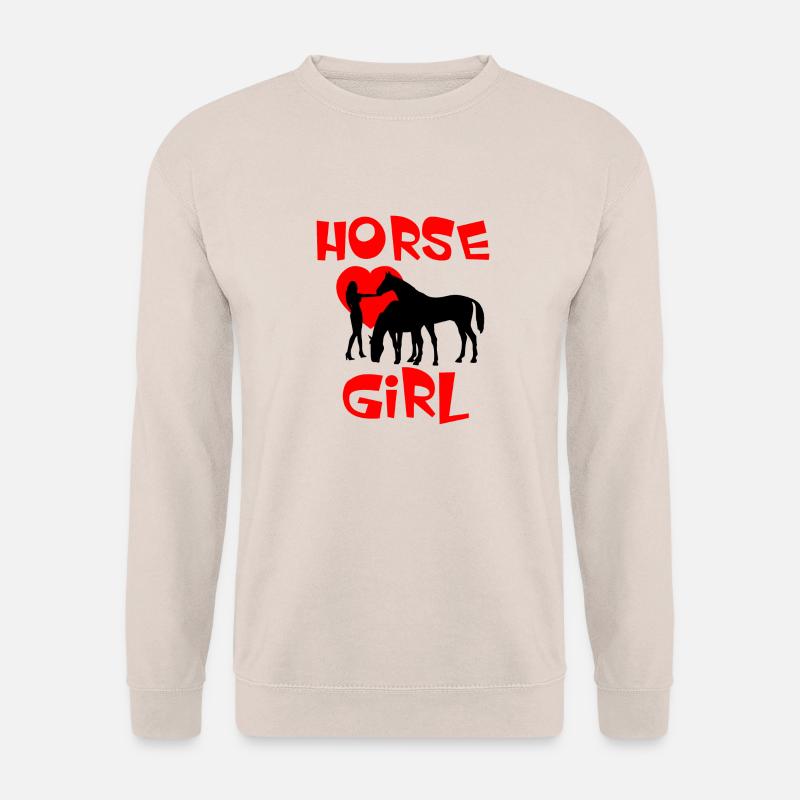 Pferd - Unisex Pullover - Sand