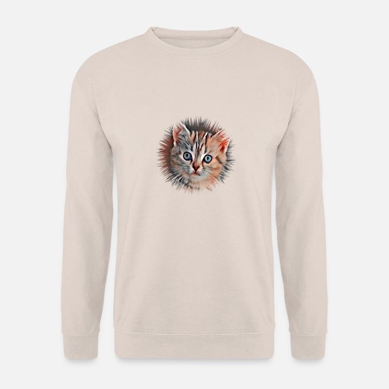 Katze - Unisex Pullover - Sand