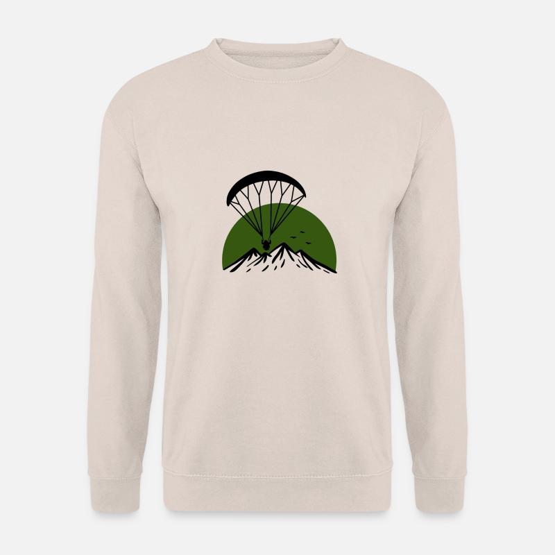 Paramotoring Retro Design - Unisex Pullover - Sand