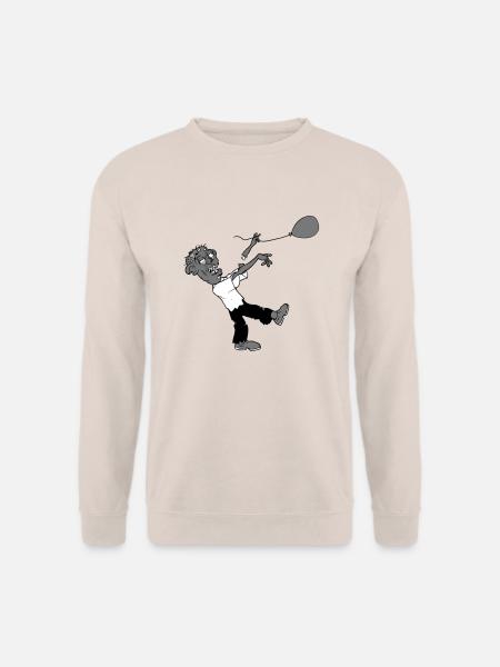 Zombie loses balloon - Unisex Sweatshirt - sand