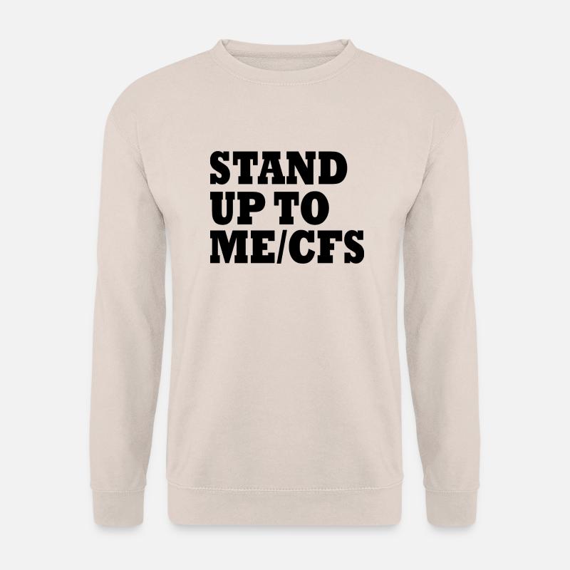 Mecfs - Stand up to me/cfs - Unisex Pullover - Sand