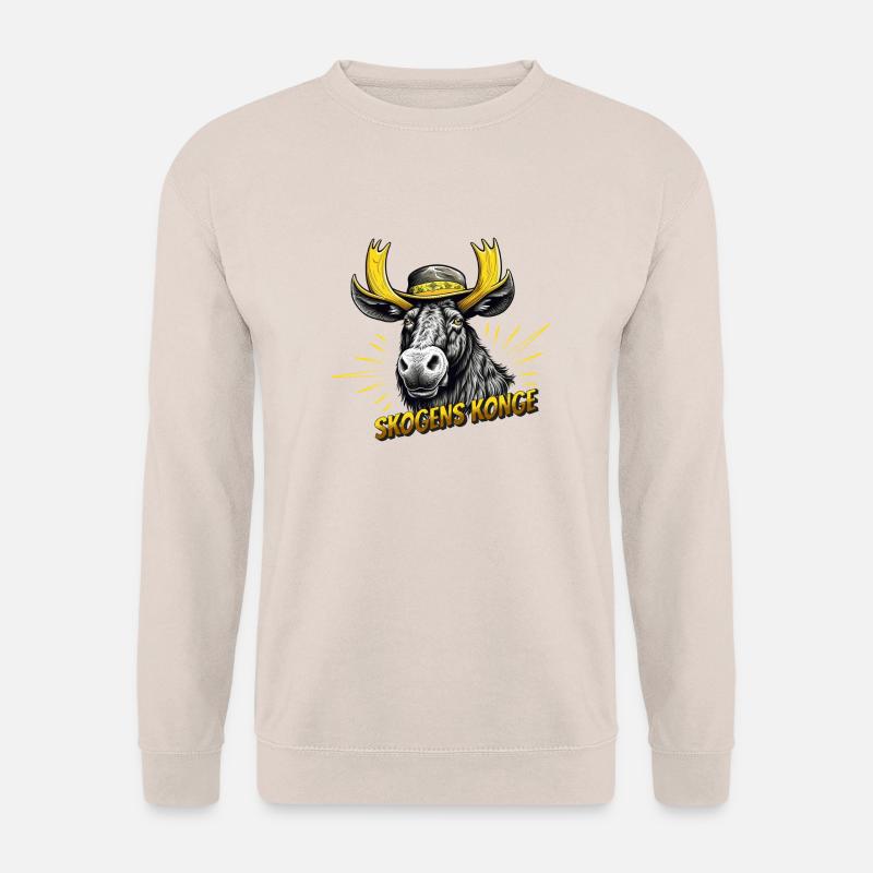König des Waldes - Unisex Pullover - Sand