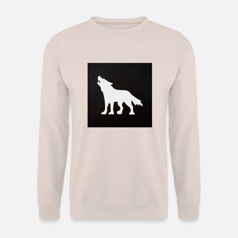 Wolf - Unisex Pullover - Sand