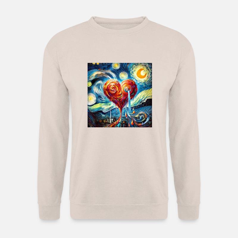heartvanBeautiful - Unisex Pullover - Sand