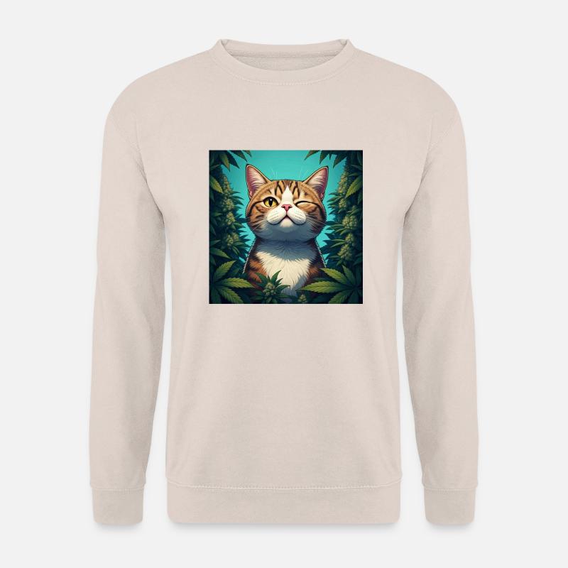 Der entspannte Kater - Unisex Pullover - Sand