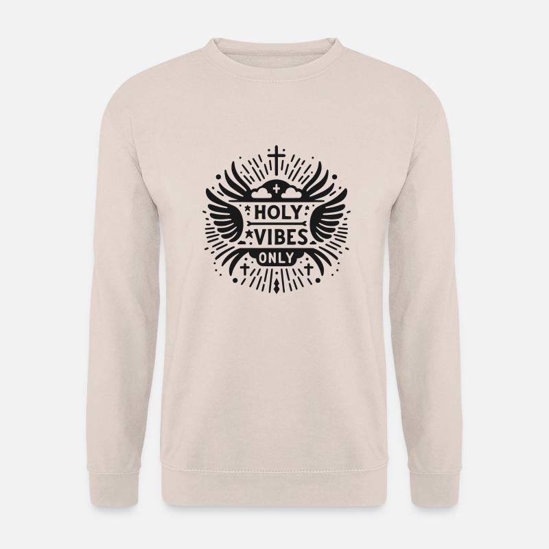 Nur heilige Vibes - Unisex Pullover - Sand