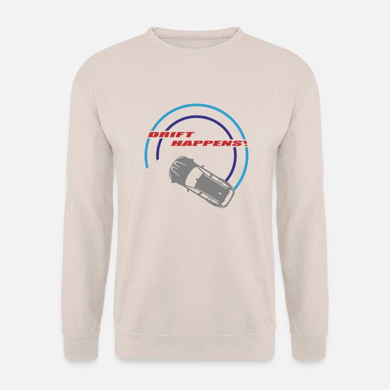 "drift happens!" Logo - Unisex Pullover - Sand
