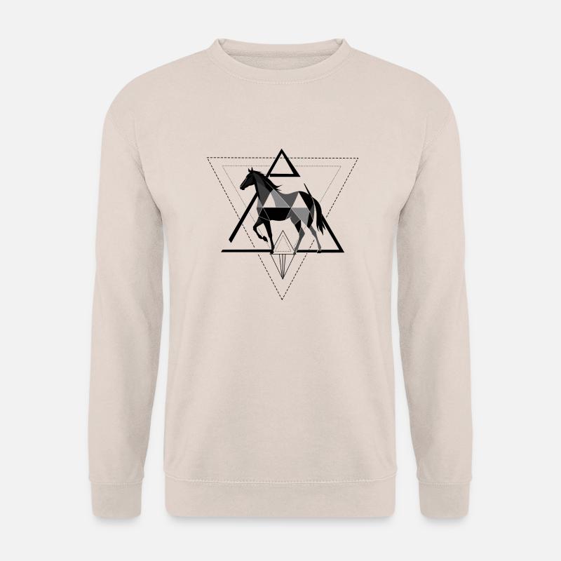 Pferd - Unisex Pullover - Sand