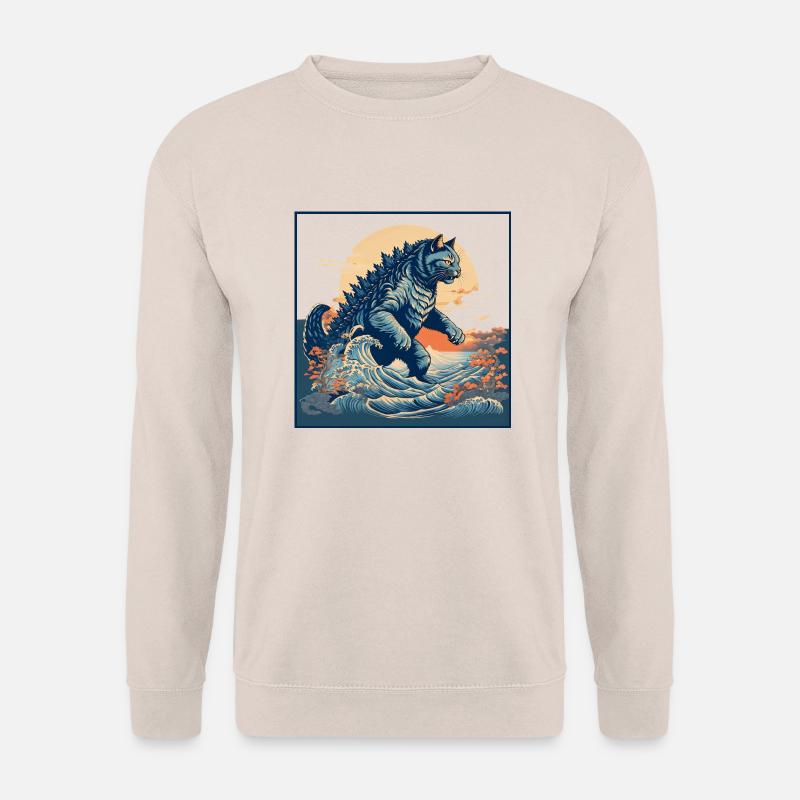Catosaurus - Unisex Pullover - Sand