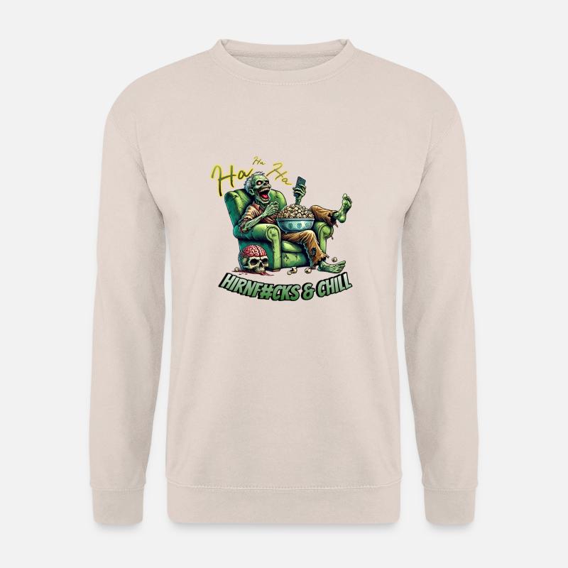 Hirnf#cks & Chill - Unisex Pullover - Sand