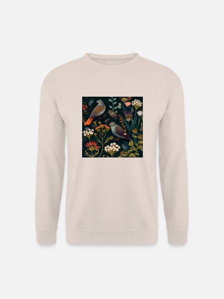 Blumenvoliere - Unisex Pullover - Sand
