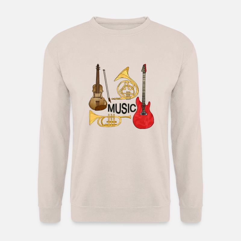 Musikinstrumente - Unisex Pullover - Sand