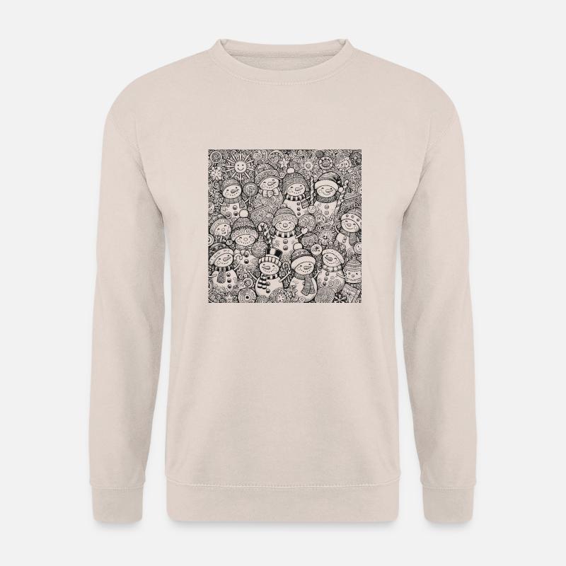 Schneemann - Unisex Pullover - Sand