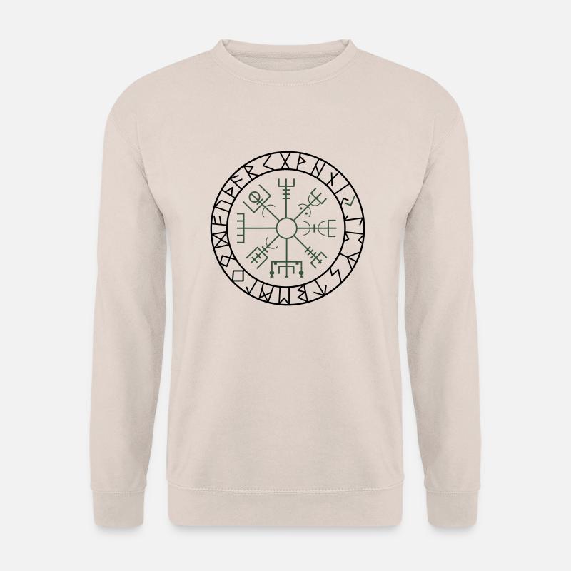 wikinger kompass - Unisex Pullover - Sand