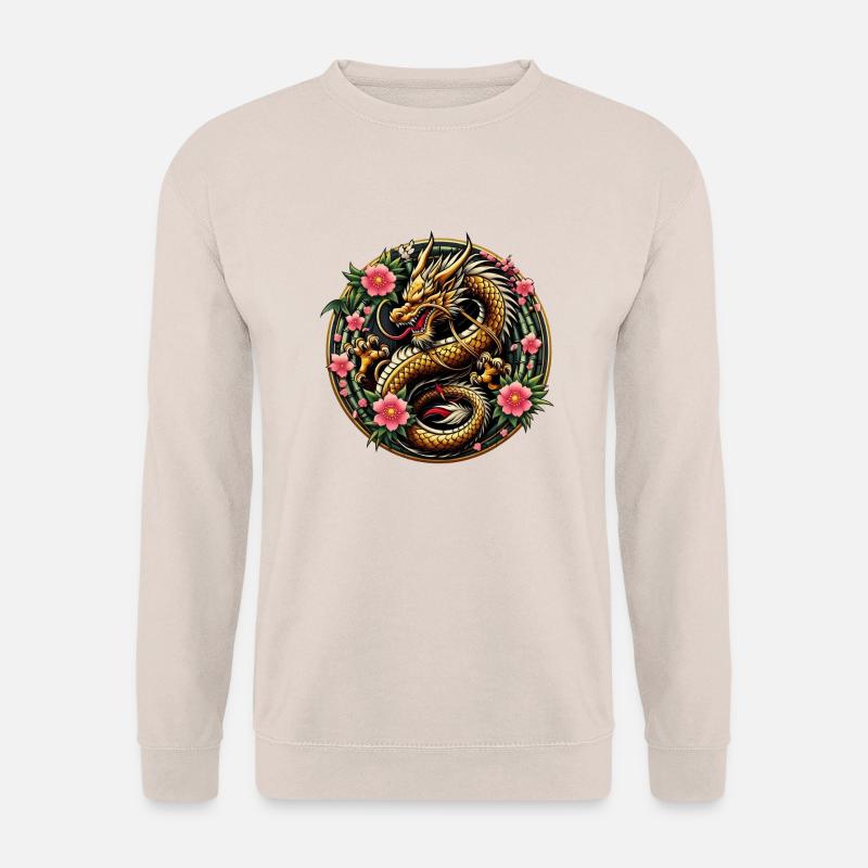 China Drache - Unisex Pullover - Sand
