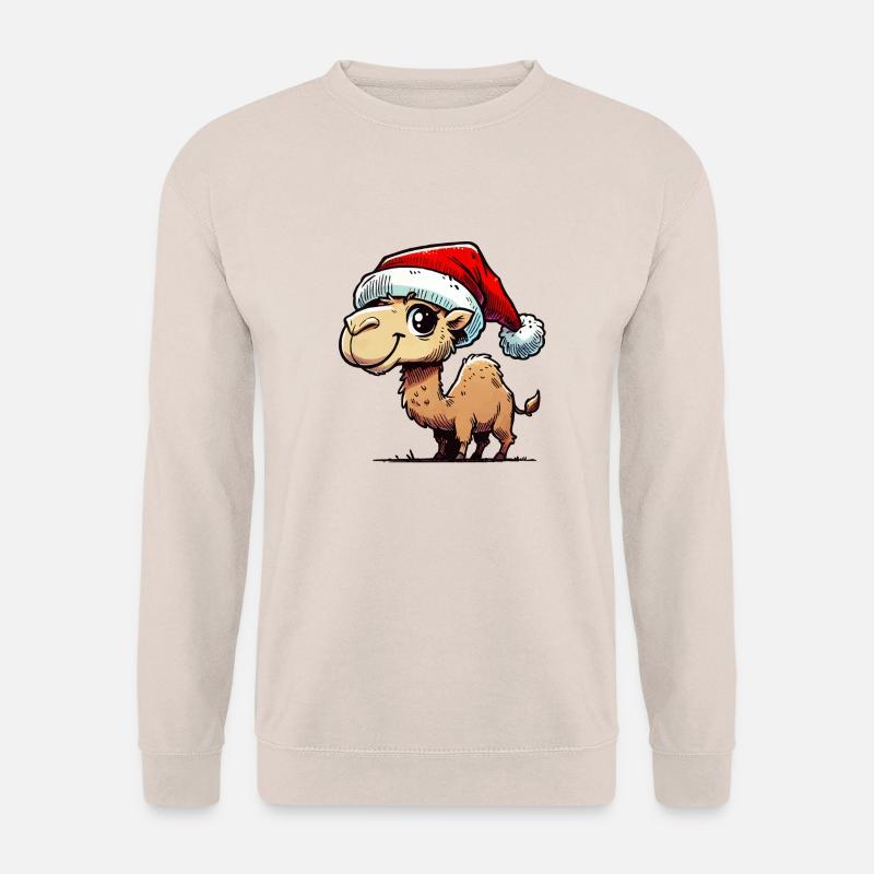 Kamel Christmas - Unisex Pullover - Sand