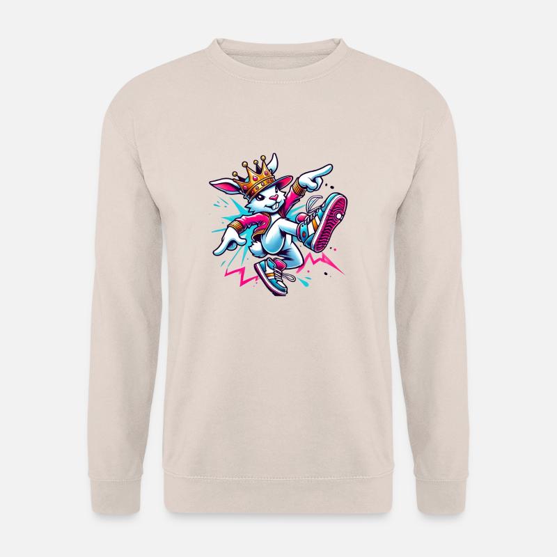 tanzender Hase - Unisex Pullover - Sand