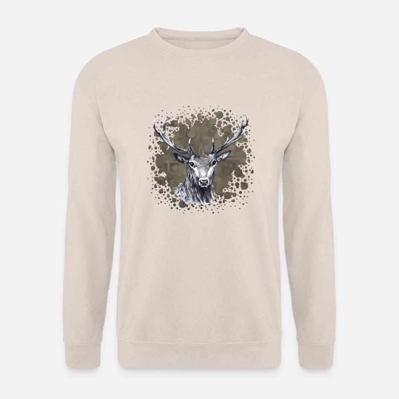 Hirsch - Unisex Pullover - Sand