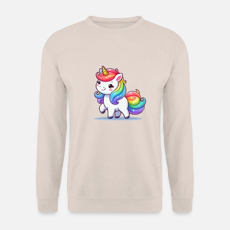 Unicorn Comic - Unisex Pullover - Sand
