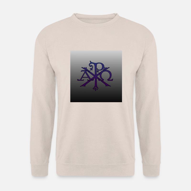 Alpha und Omega - Unisex Pullover - Sand
