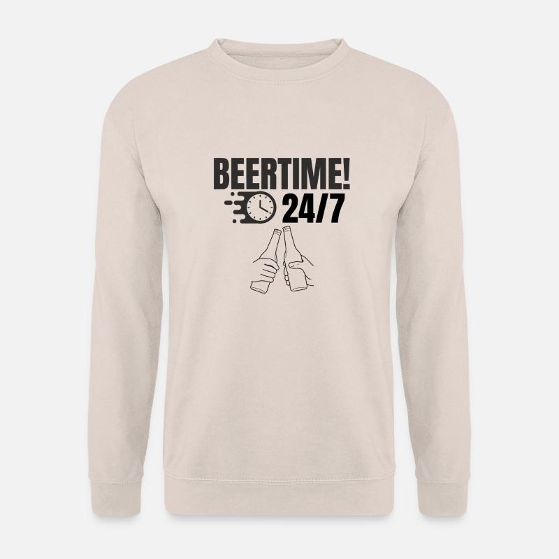 beertime 24/7 - Unisex Pullover - Sand
