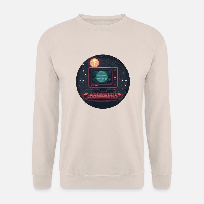 Galaxy Computer - Unisex Pullover - Sand