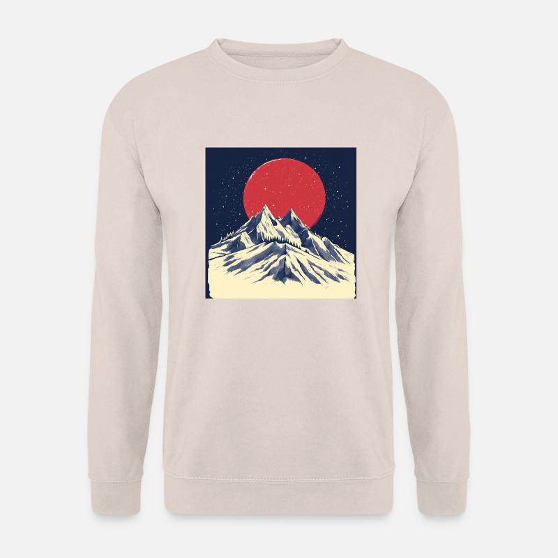 Mountain day - Unisex Pullover - Sand