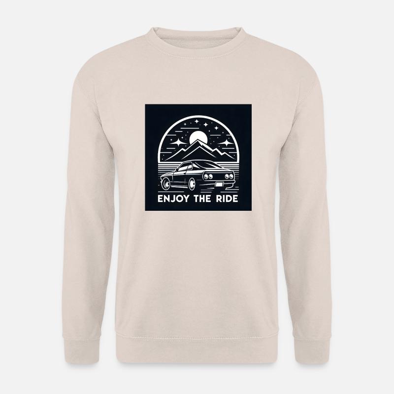 Auto fahren genießen - Unisex Pullover - Sand