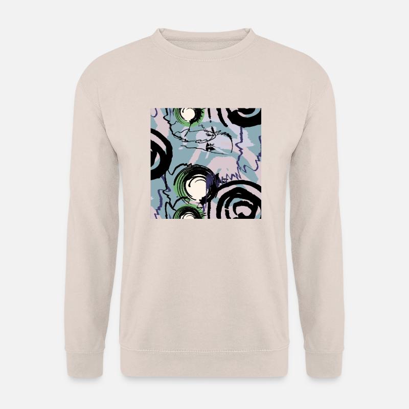 Handgezeichnete Formen - Unisex Pullover - Sand