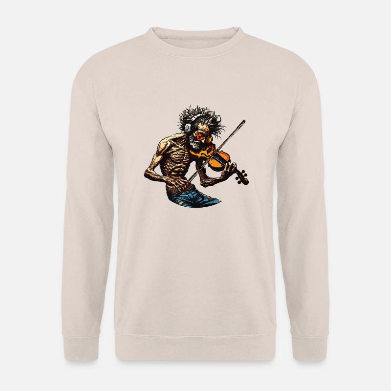 Violinguy Loops und Synkopen - Unisex Pullover - Sand