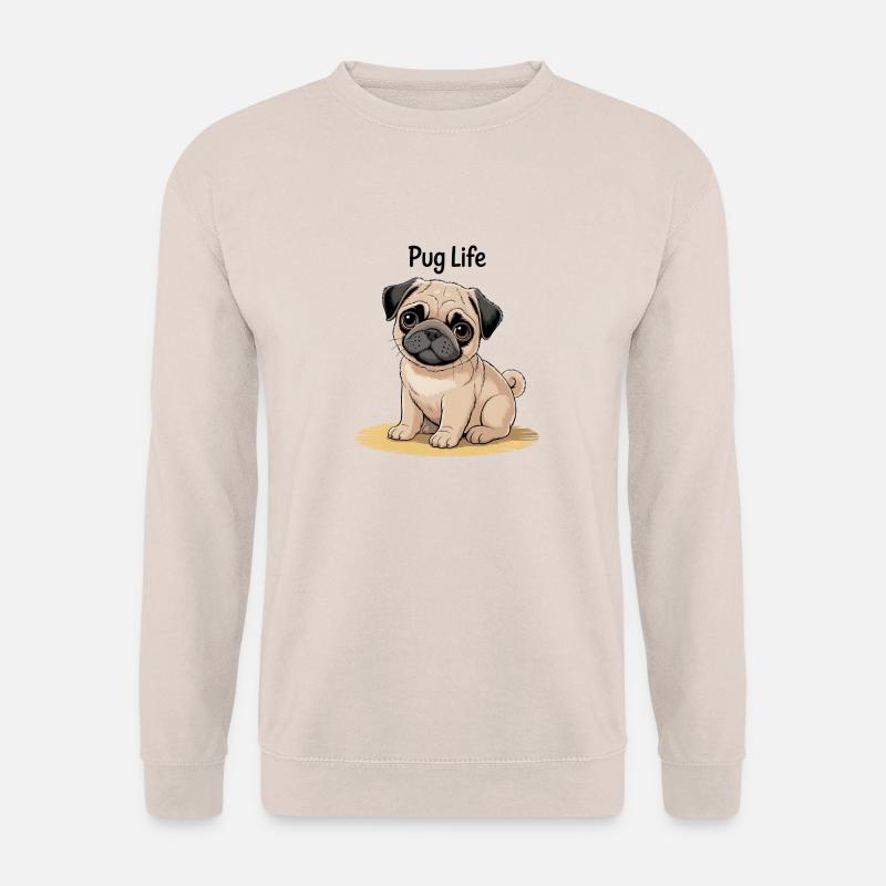 Hunde Haustiere Haustiere - Unisex Pullover - Sand
