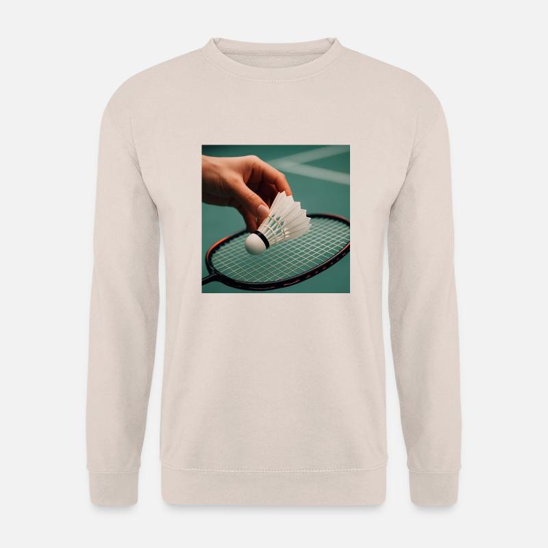 Sportarten - Badminton - Unisex Pullover - Sand