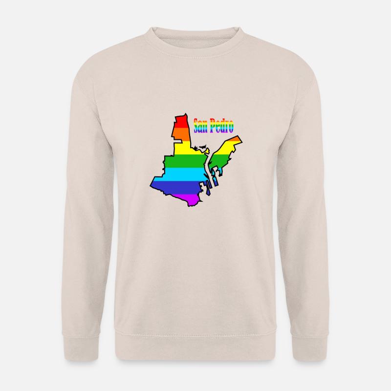 San Pedro, Regenbogen - Unisex Pullover - Sand
