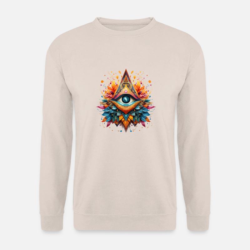 Allsehendes Auge - Unisex Pullover - Sand