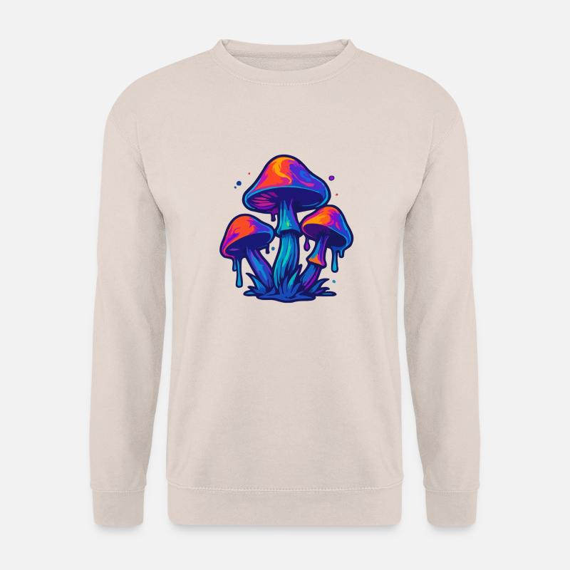 Neon Pilzgruppe - Unisex Pullover - Sand