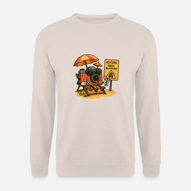 Ueberbelichtung - Unisex Pullover - Sand