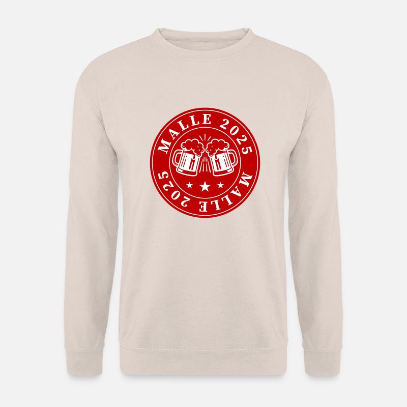Malle 2025 Bier - Unisex Pullover - Sand