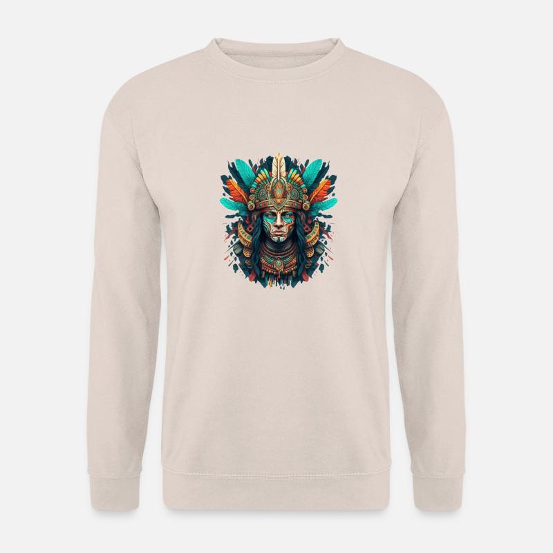 Häuptlingsporträt - Unisex Pullover - Sand