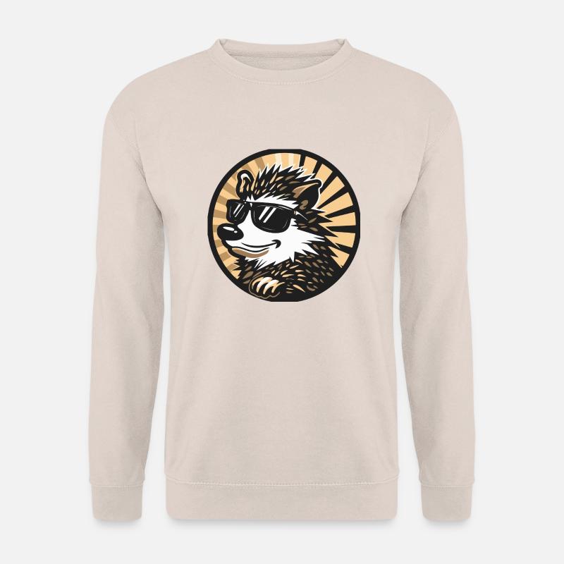 Igel Comic Cool - Unisex Pullover - Sand