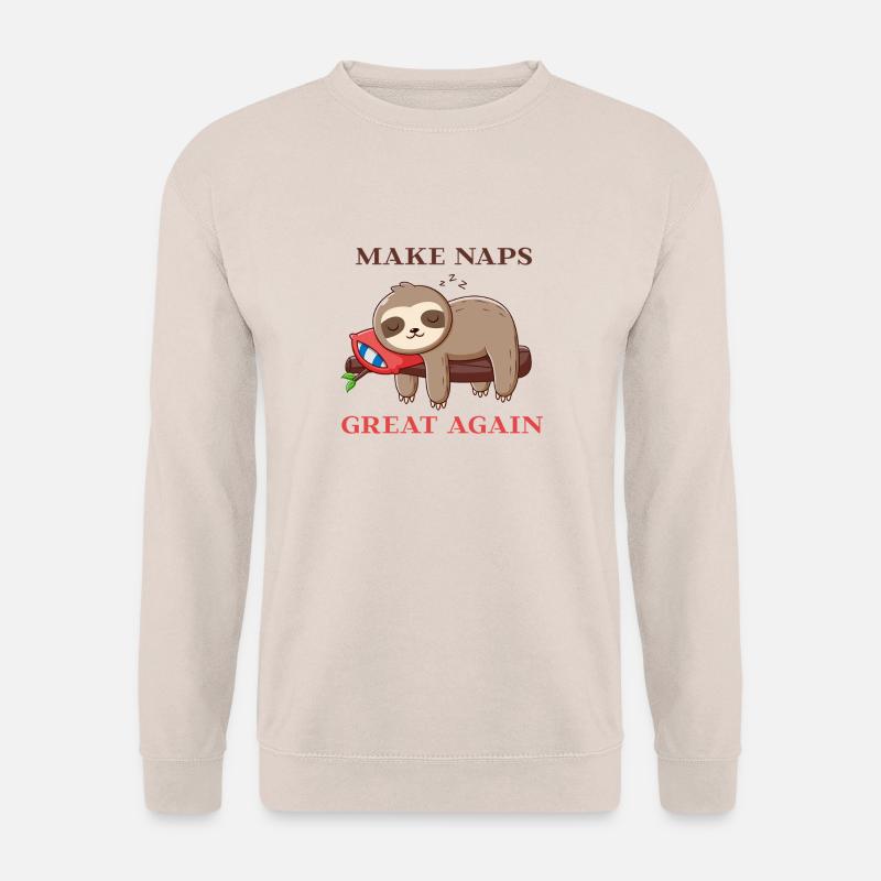 Machen Sie Nickerchen wieder großartig - Unisex Pullover - Sand