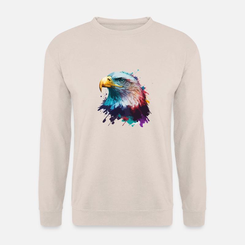 Splash Eagle - Unisex Sweatshirt - sand