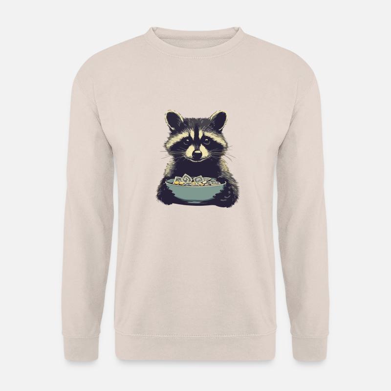 Ticketwaschbär - Unisex Pullover - Sand