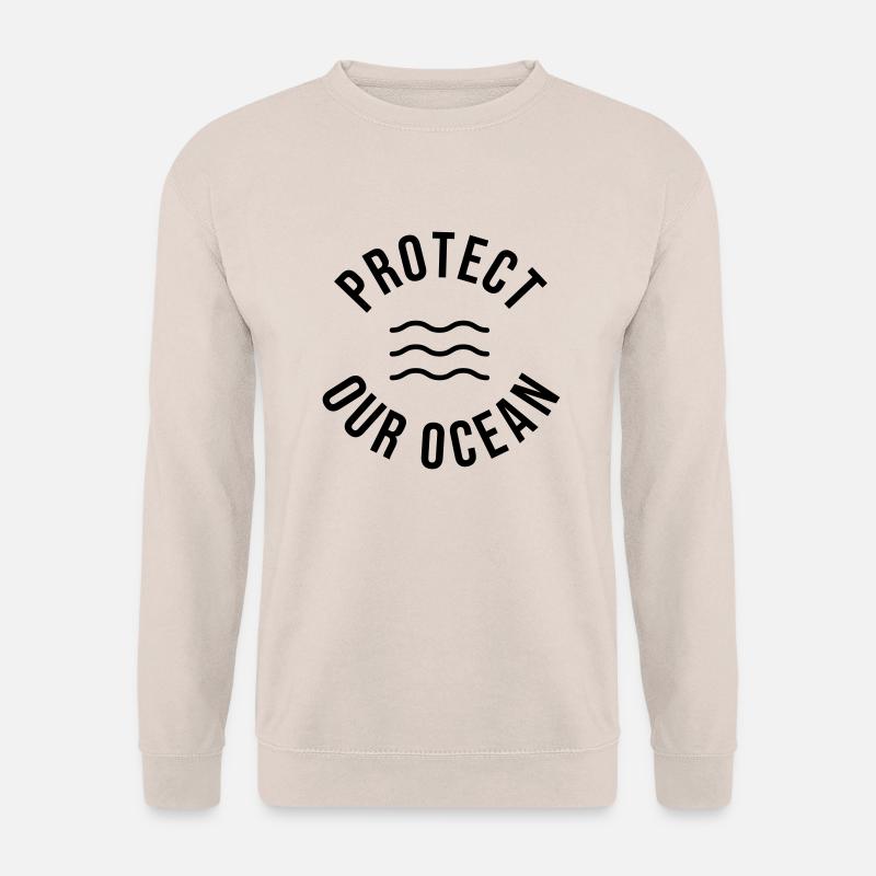 Protect Our Ocean - Unisex Pullover - Sand