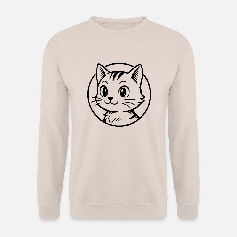 Katze - Unisex Pullover - Sand